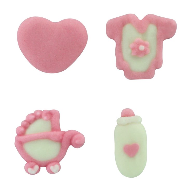 Culpitt Deco - Pink Baby 12pc