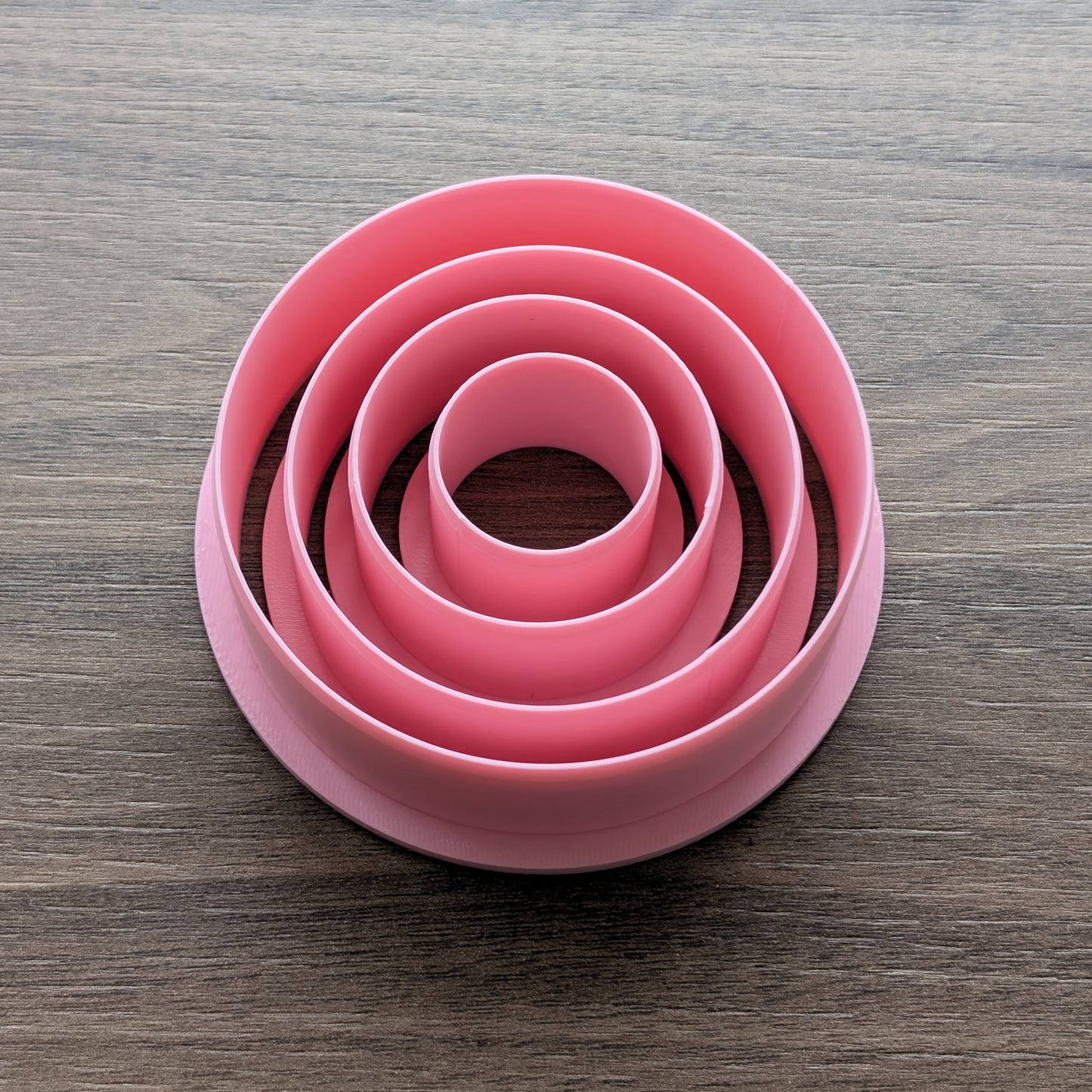 Circles Cookie/Fondant Cutters - 4pcs (3cm, 5cm, 7cm & 9cm)