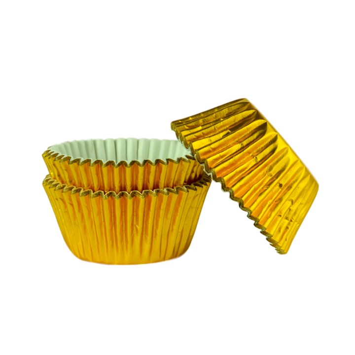 DC Baking Cases - Gold Foil 45 pk