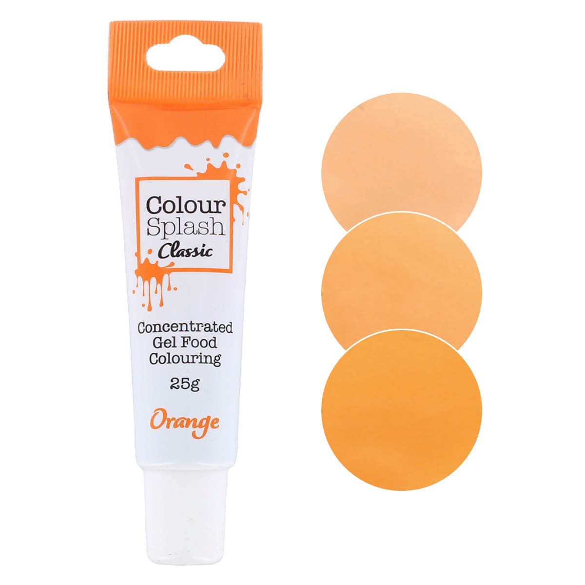 Colour Splash Colouring Gel 25g - Orange