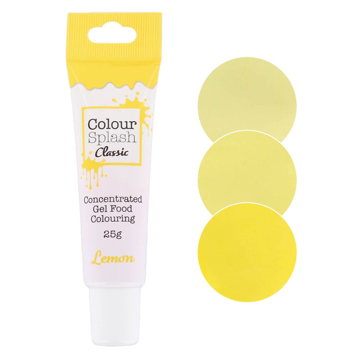 Colour Splash Colouring Gel 25g - Lemon Yellow