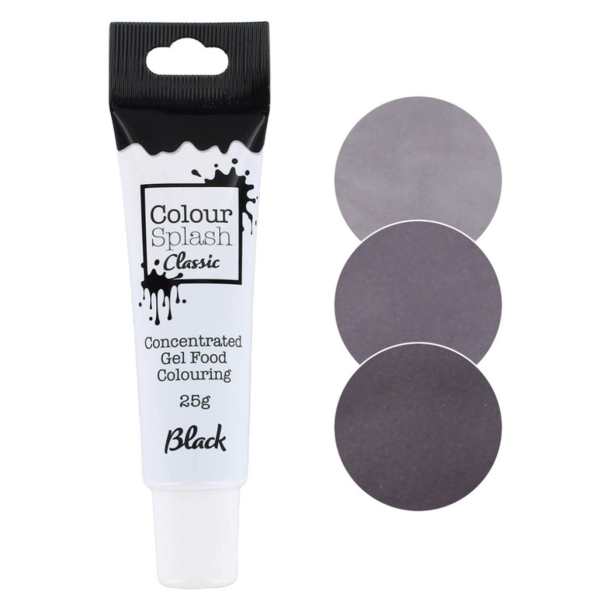 Colour Splash Colouring Gel 25g - Black