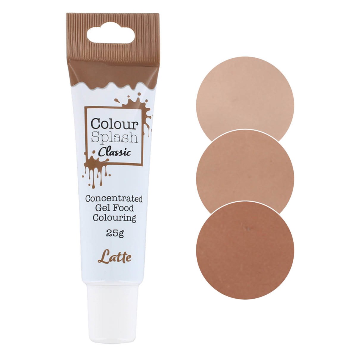 Colour Splash Colouring Gel 25g - Latte Brown