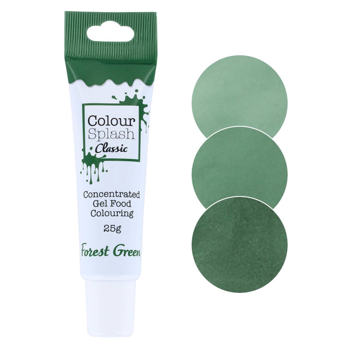 Colour Splash Colouring Gel 25g - Forest Green