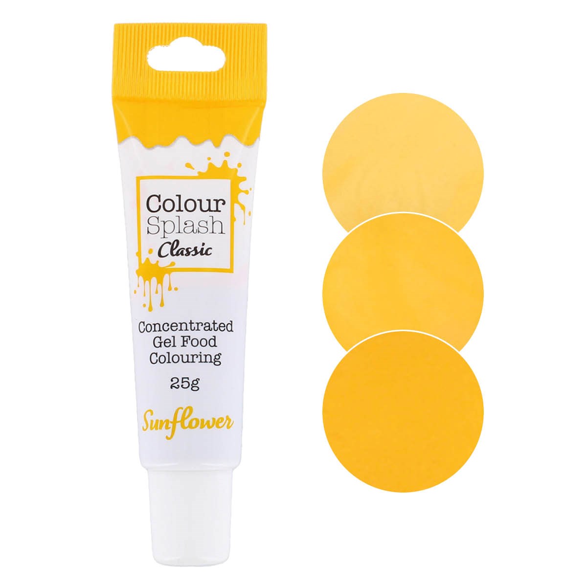 Colour Splash Colouring Gel 25g - Sunflower Yellow