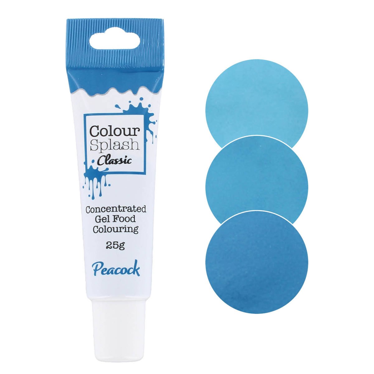 Colour Splash Colouring Gel 25g - Peacock Blue