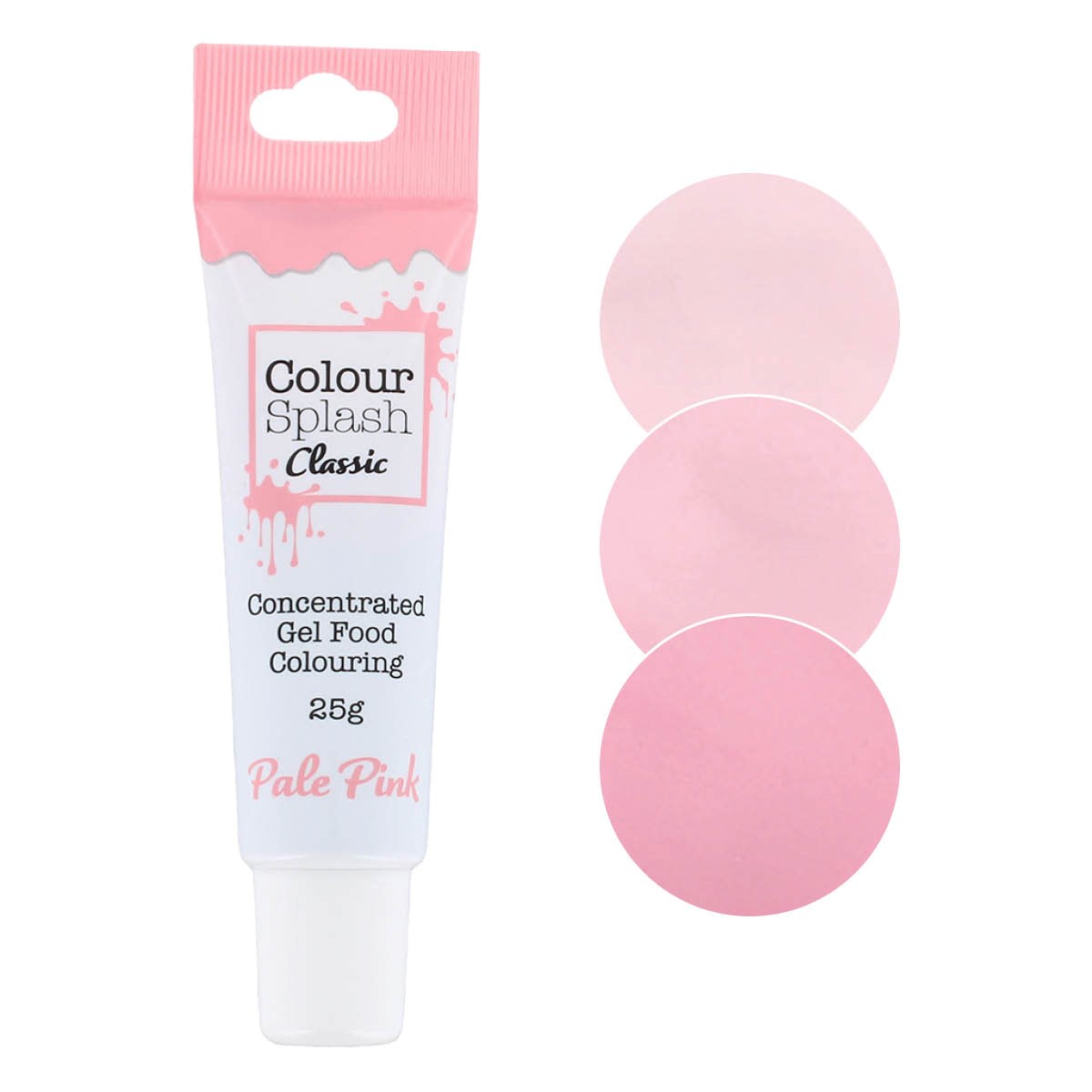 Colour Splash Colouring Gel 25g - Pale Pink