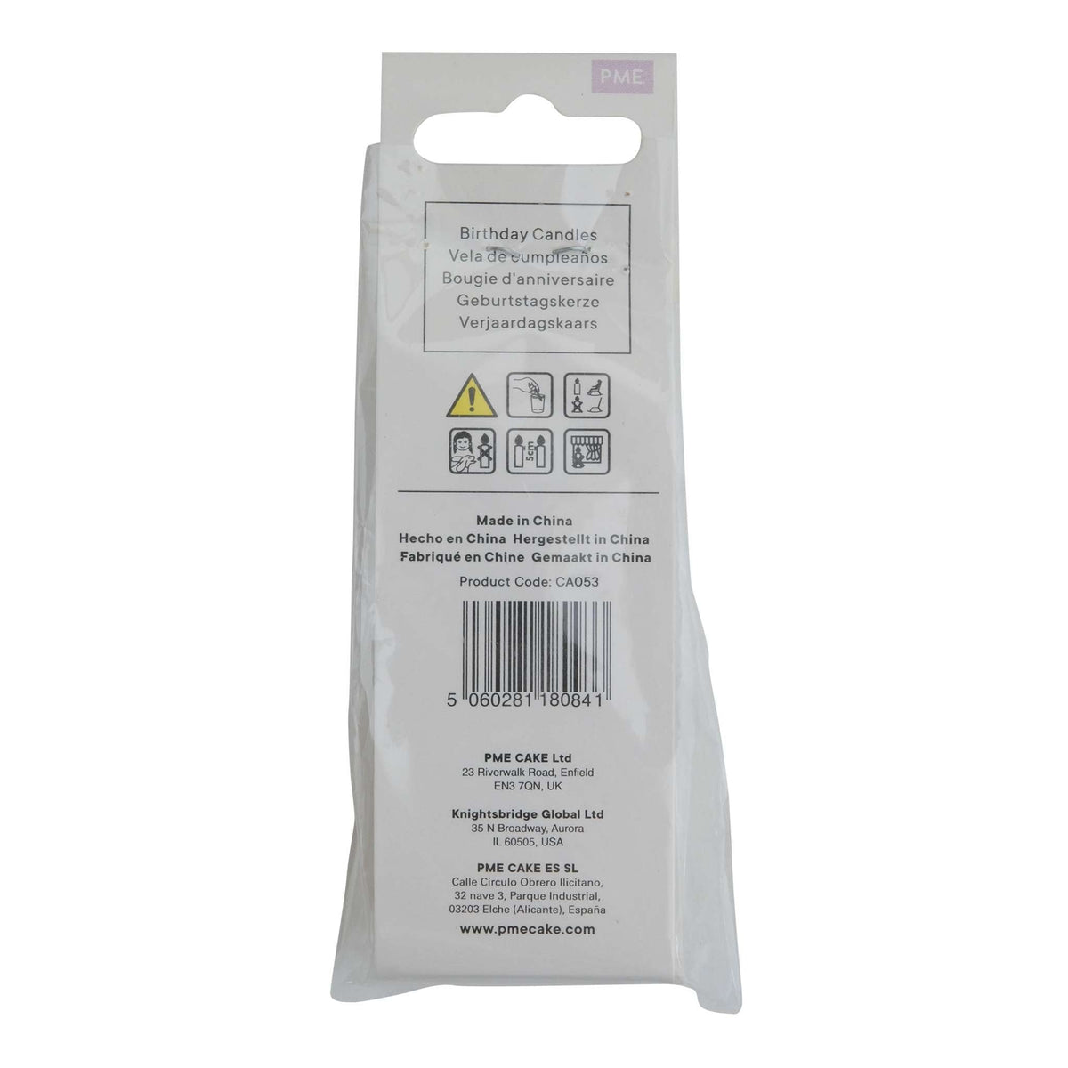 PME Small Number Candle - Green - 3