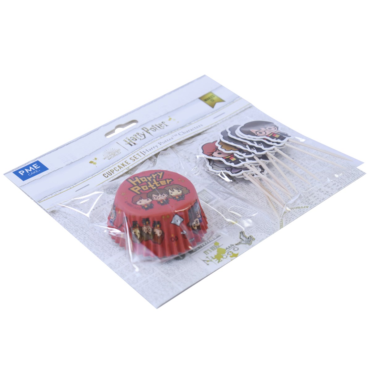 PME Harry Potter Cupcake Set - Case & Topper 12pcs