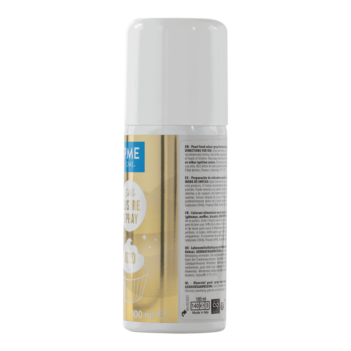 PME Lustre Spray 100ml - Gold