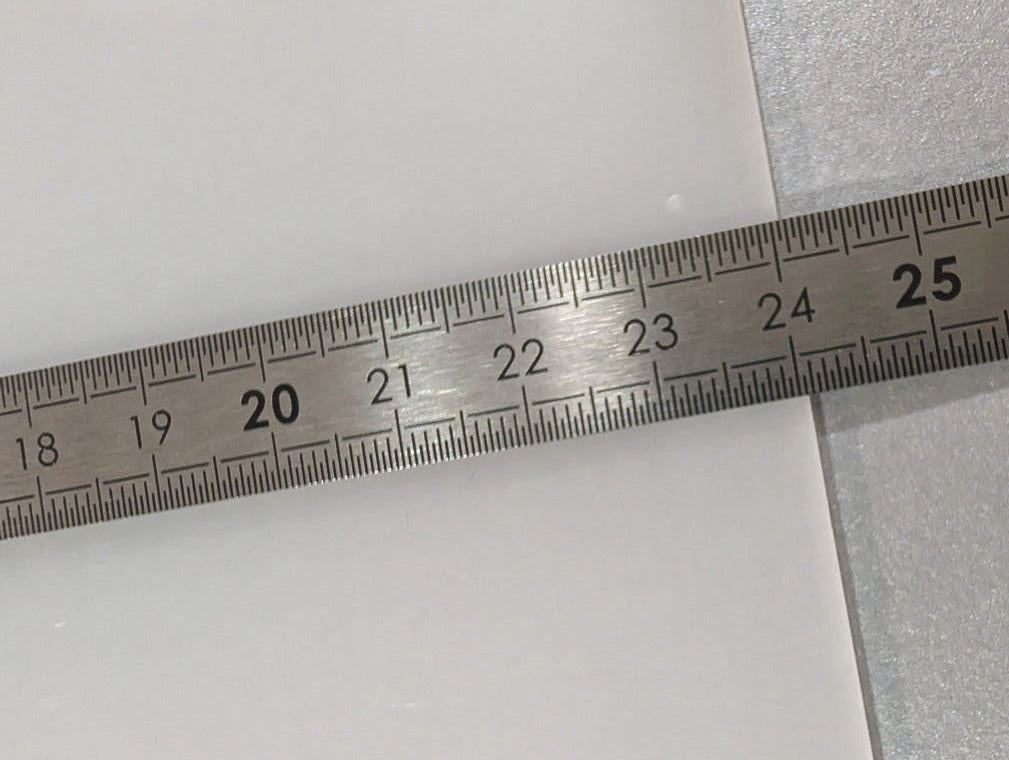 Plastic Side Scraper - Square + Rectangle 9.5"