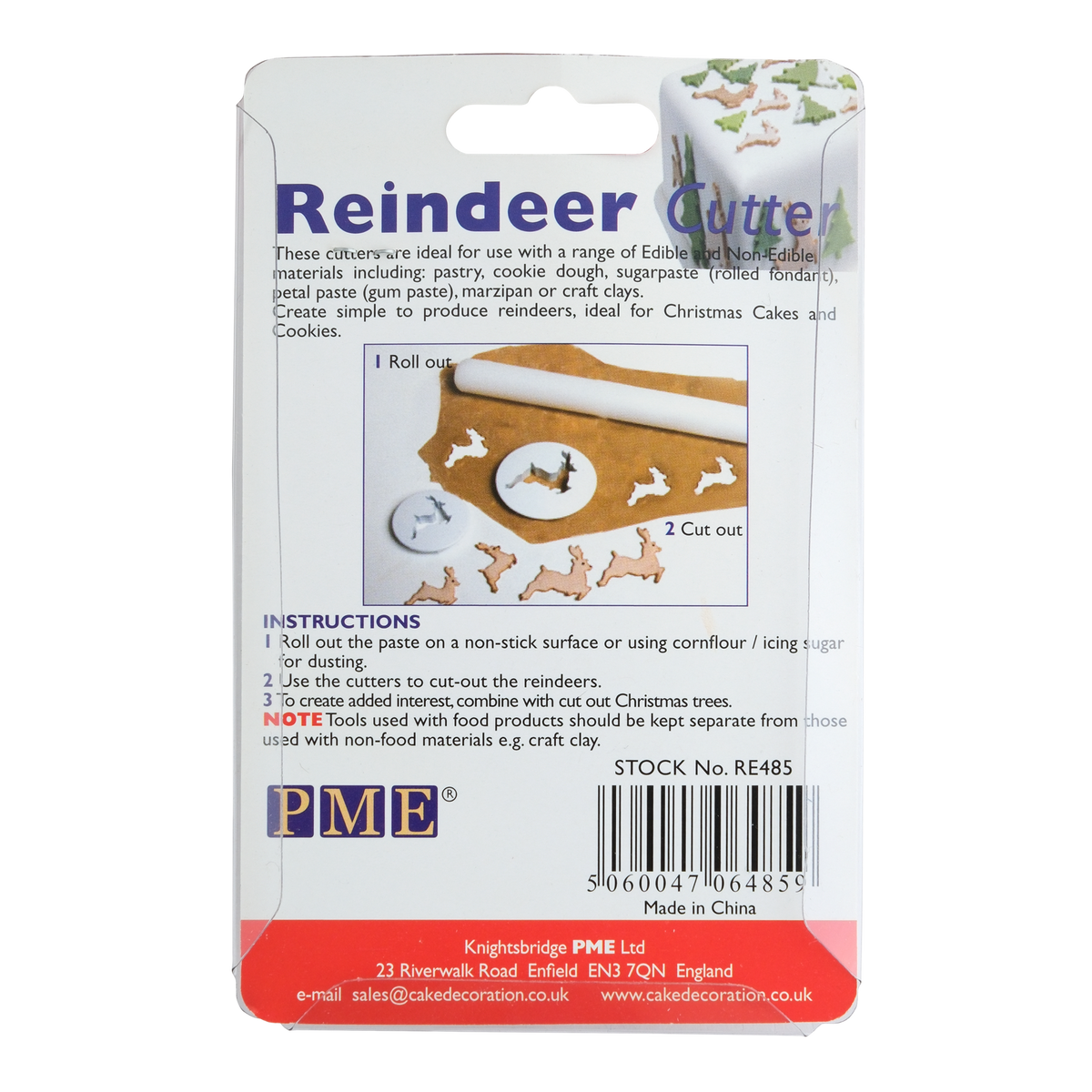 PME Reindeer Cutter 2pk