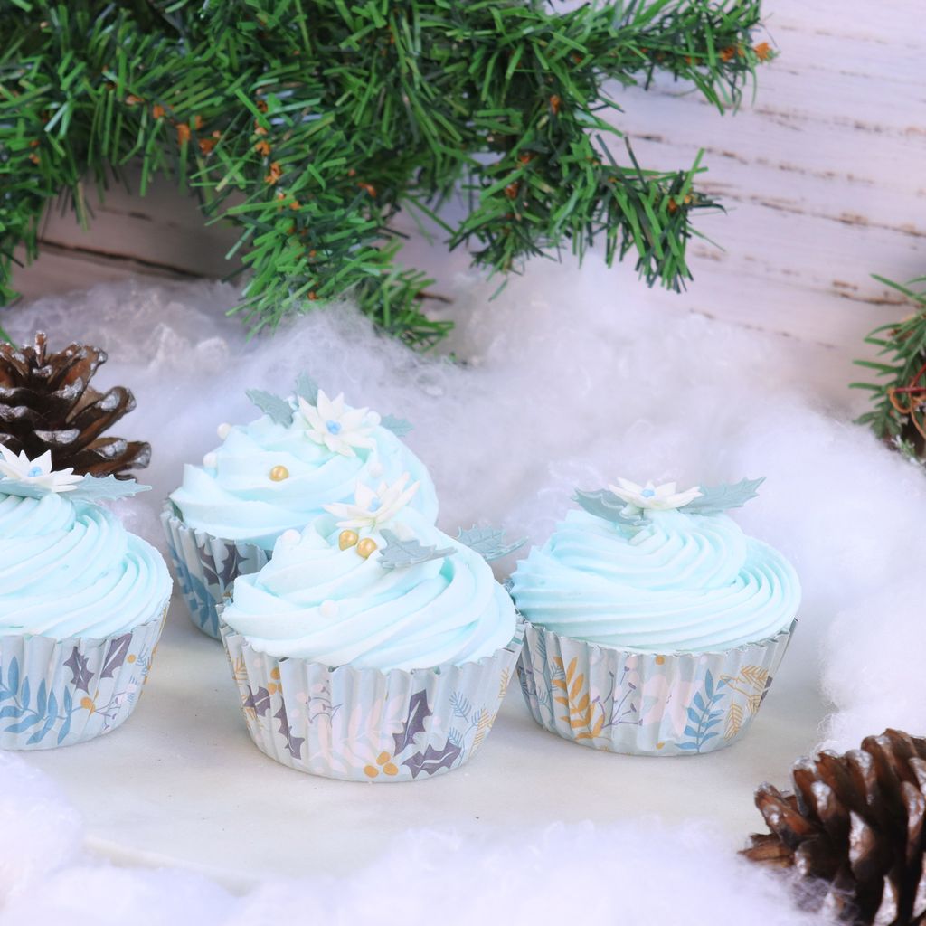 PME Festive Floral Cupcake Cases