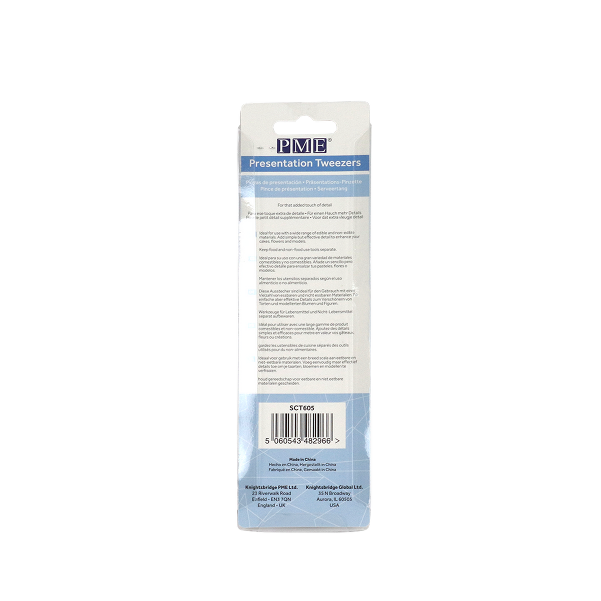 PME Presentation Tweezers 6inch