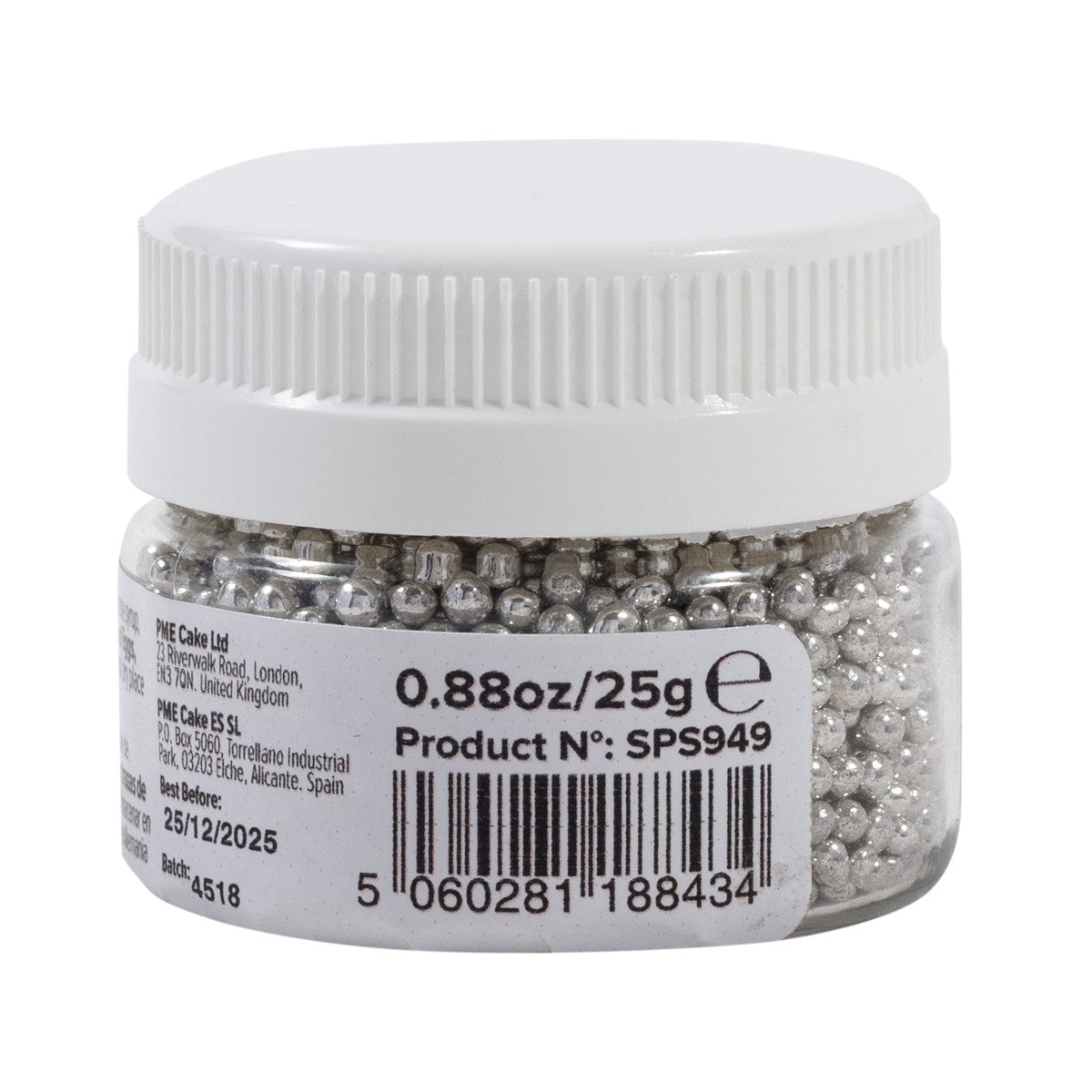 PME Silver Pearls 25g - 2.3mm