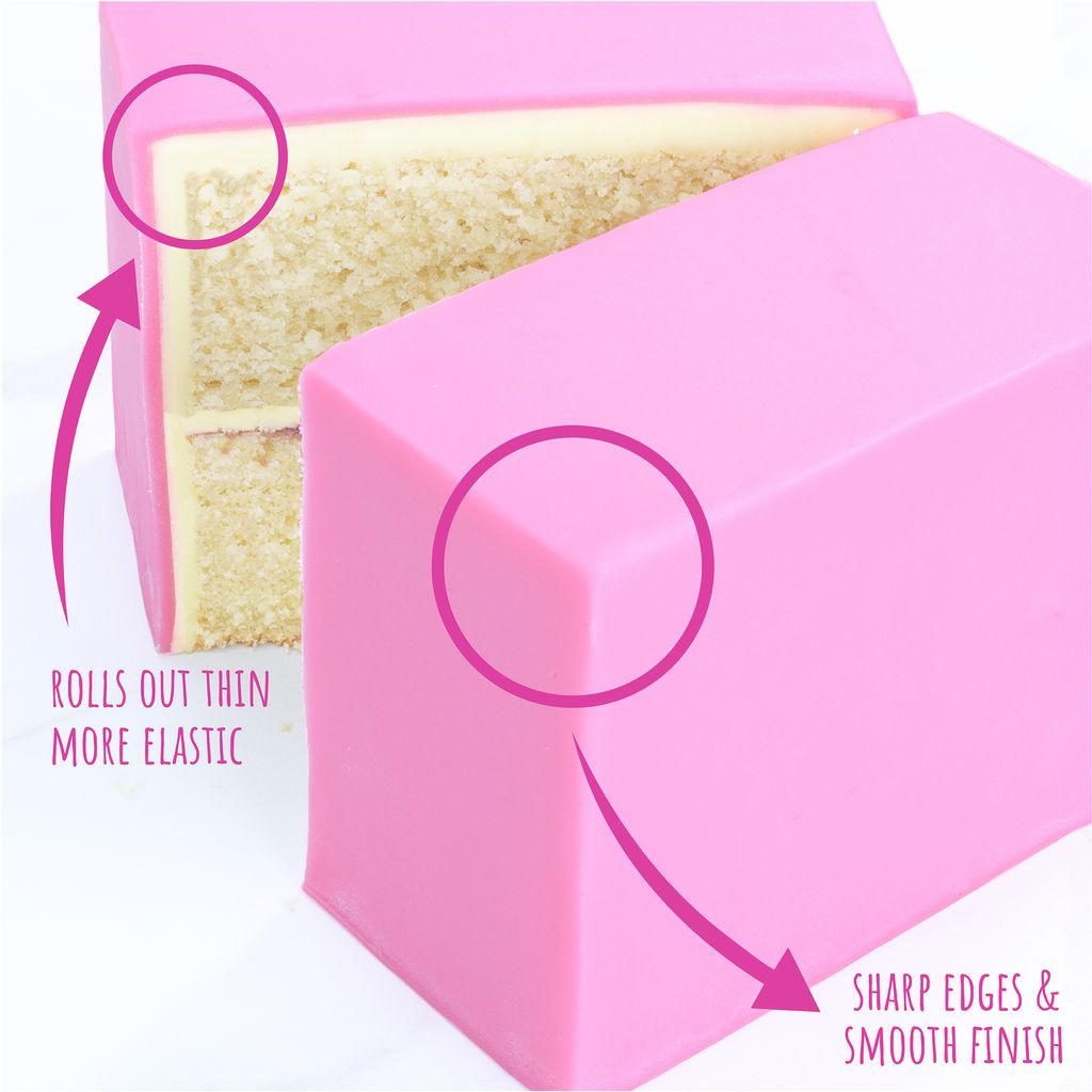 PME Sugarpaste Fondant 250g - Pink