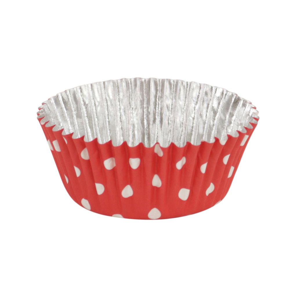 PME Cupcake Cases - Polka Dot - Red