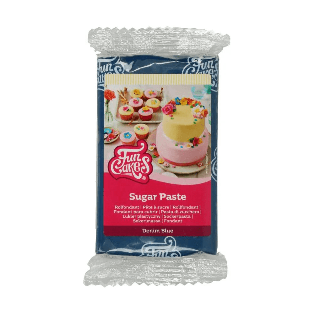 FunCakes - Sugarpaste 250g - Denim Blue