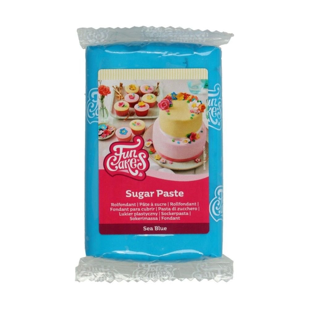 FunCakes - Sugarpaste 250g - Sea Blue