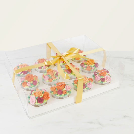 PME Crystal Cake Box - Cupcake 12 Hole