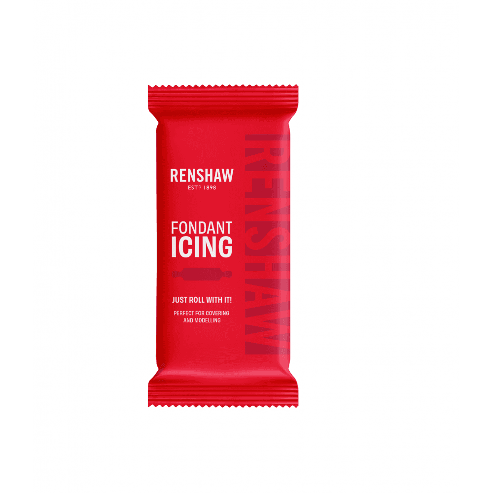 Renshaw Professional Sugarpaste 250g - Poppy Red