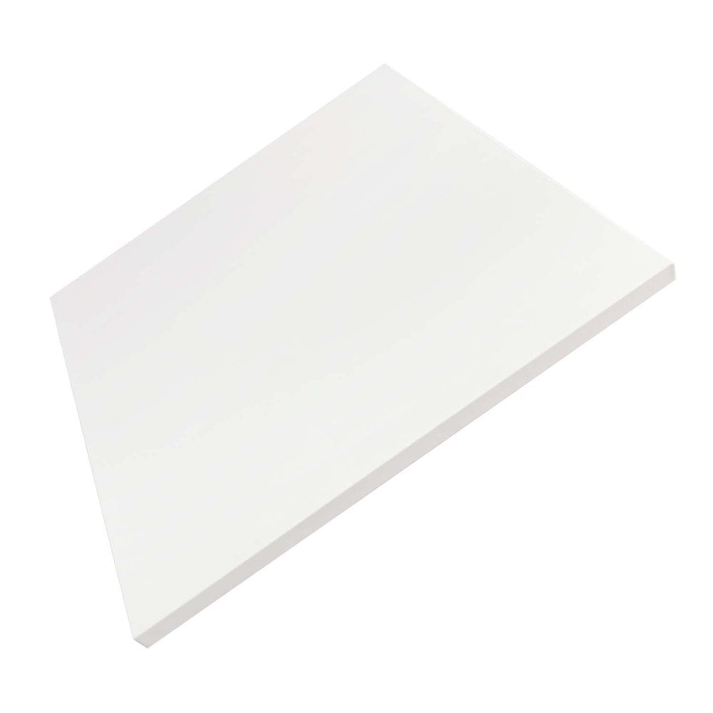 Masonite Cake Board - 8" White SQUARE - MATT - THICK