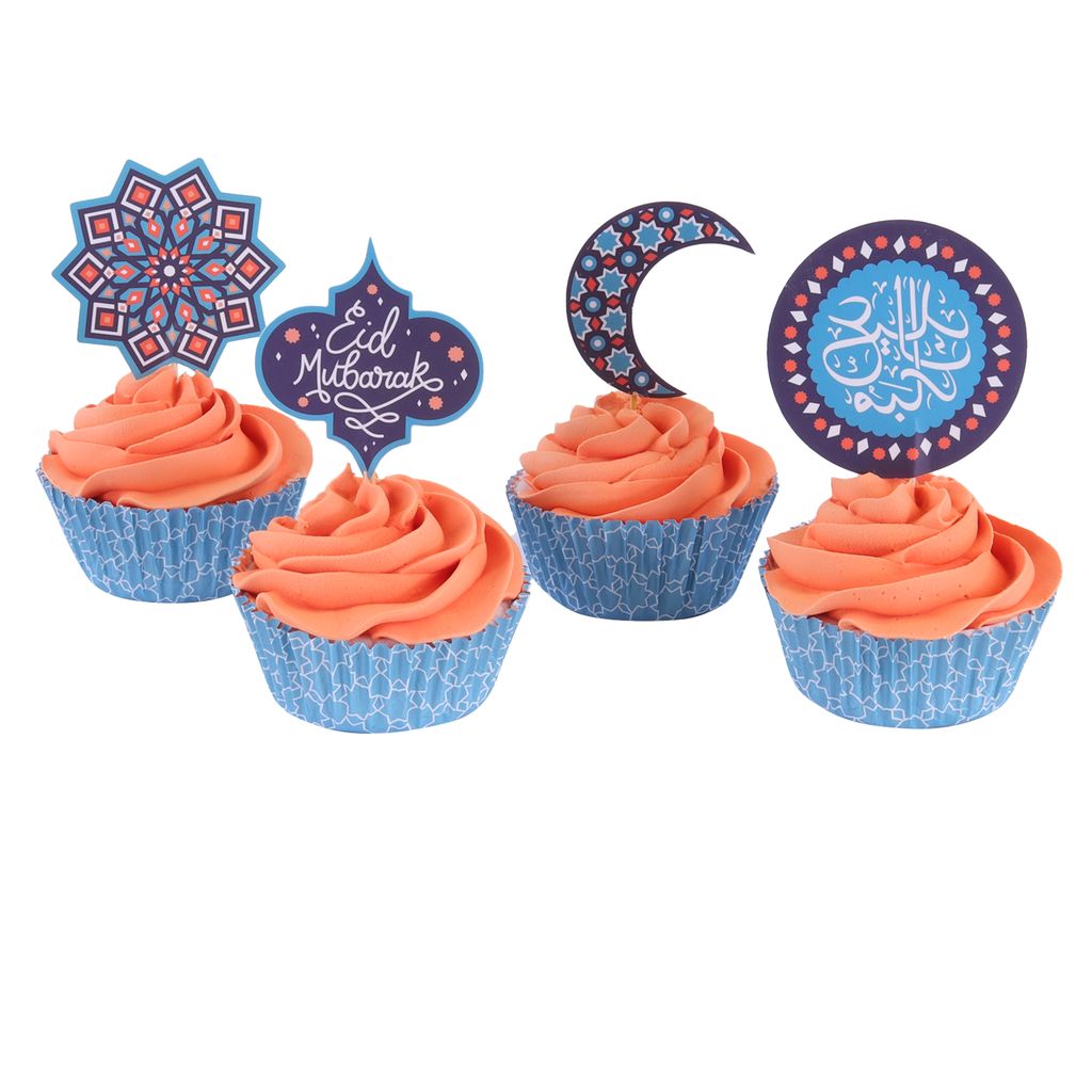 PME Eid Mubarak Cupcake Set 24pc