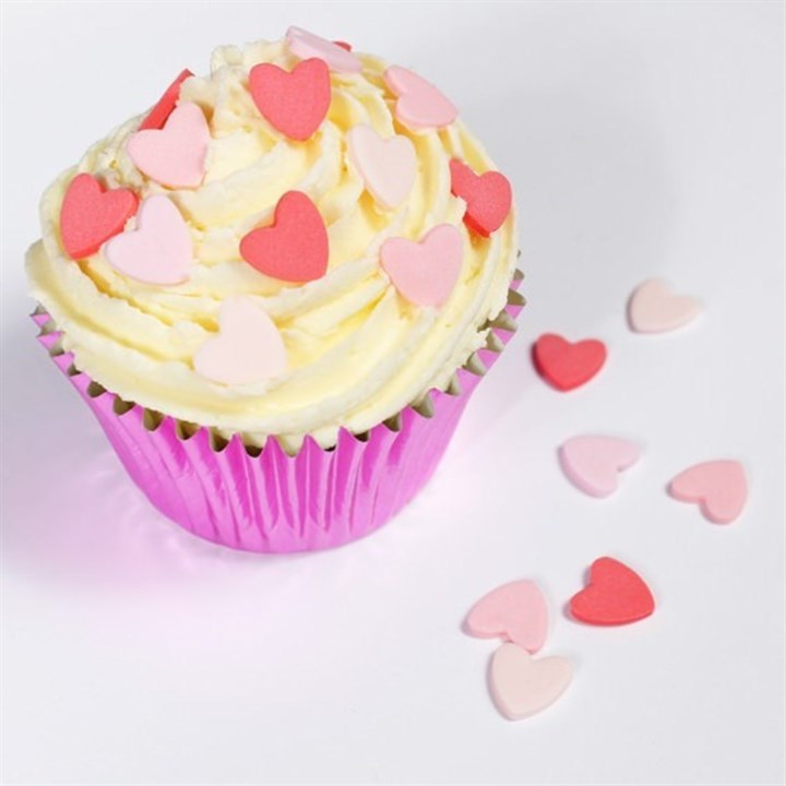 Culpitt Deco - Mini Sugar Hearts 100pc