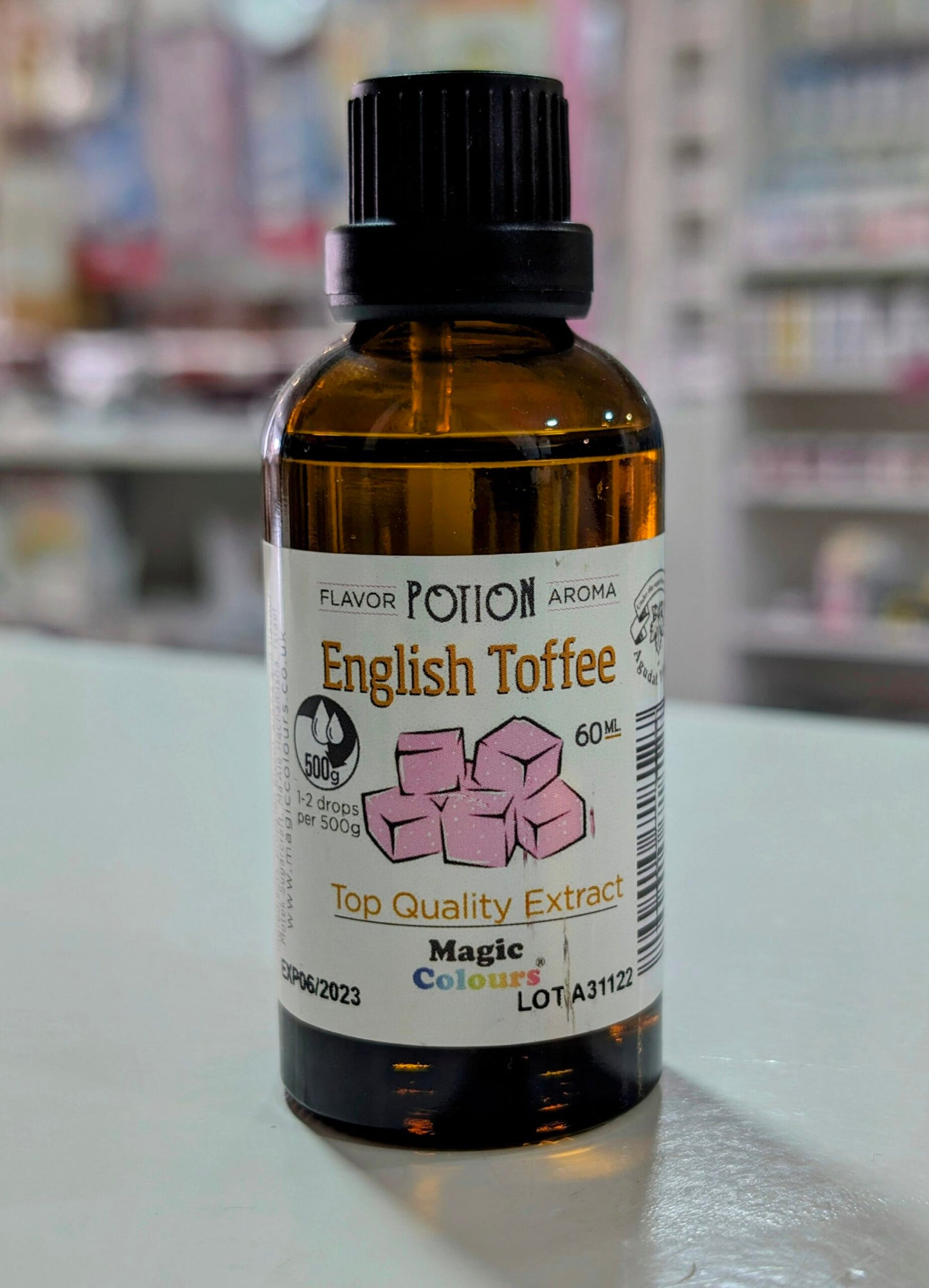 Clearance [Out Of Date] - Magic Potion Flavour - English Toffee 60ml