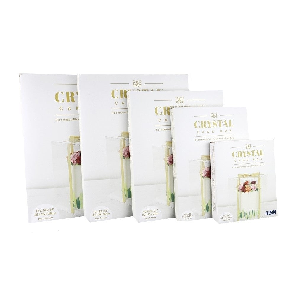 Crystal Clear 10" Cake Box