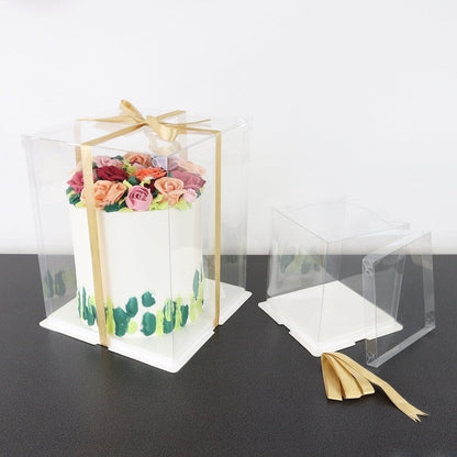 Crystal Clear 10" Cake Box