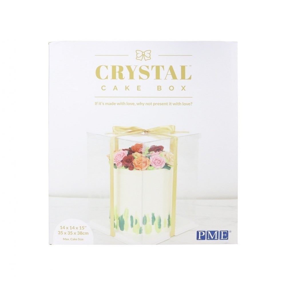 Crystal Clear 10" Cake Box
