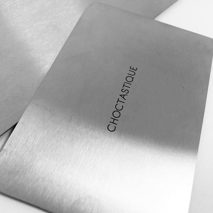 Choctastique - Large Stainless Steel Scraper 23cm x 8cm (9.2" x 3.2")