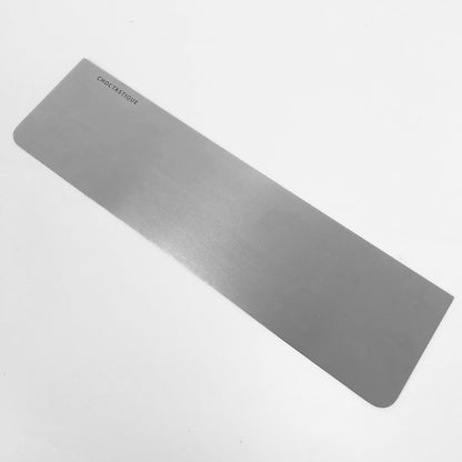 Choctastique - Large Stainless Steel Scraper 23cm x 8cm (9.2" x 3.2")