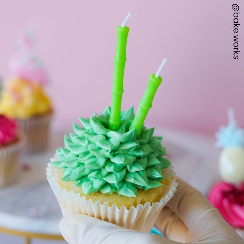 Bamboo Candles x 6