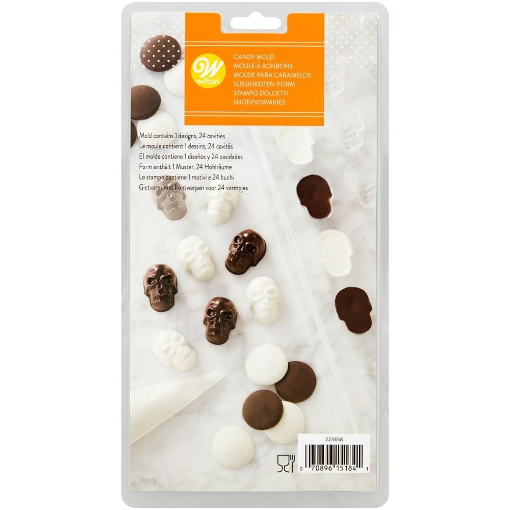 Wilton Candy / Chocolate Mould - Mini Skull