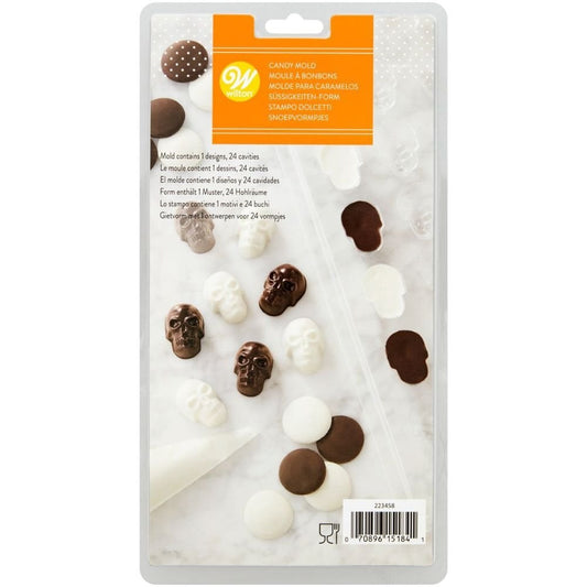 Wilton Candy / Chocolate Mould - Mini Skull