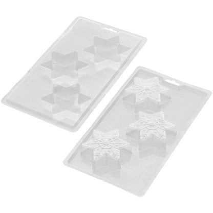 Hot Chocolate Candy Mould - 3D Snowflake - Wilton