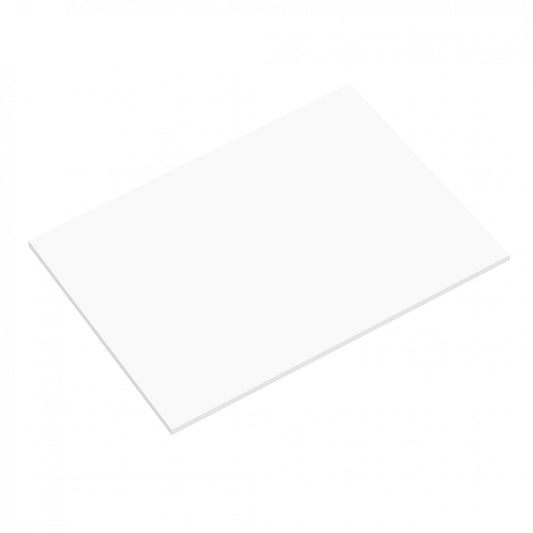 Masonite Cake Board - 18" x 14" White Rectangle/Oblong - Matt