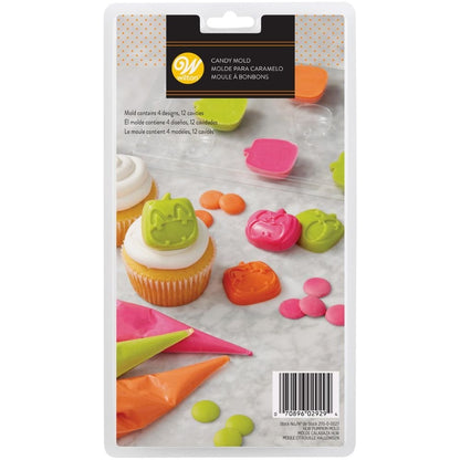 Wilton Candy / Chocolate Mould - Pumpkin Faces