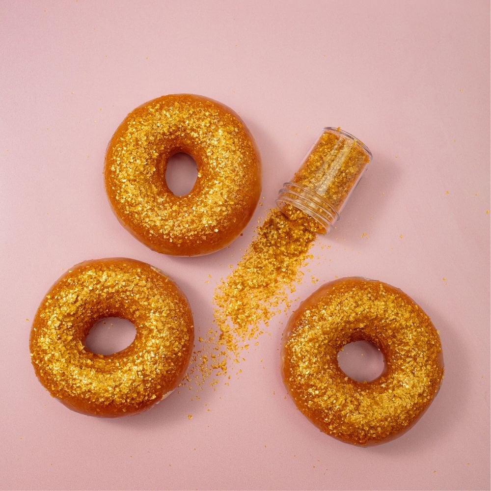 PME Edible Glitter Flakes - Gold