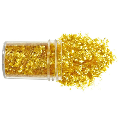 PME Edible Glitter Flakes - Gold