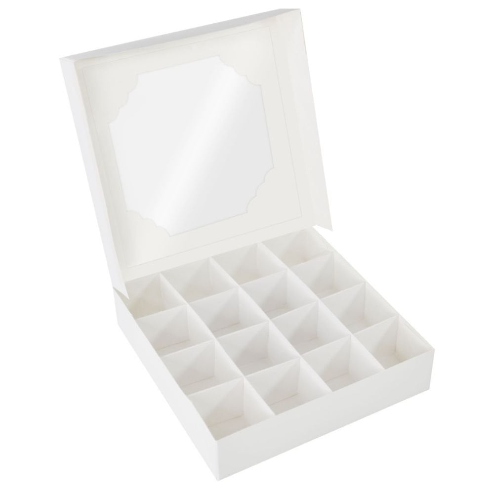 16 Hole Treat Box with Window - Single