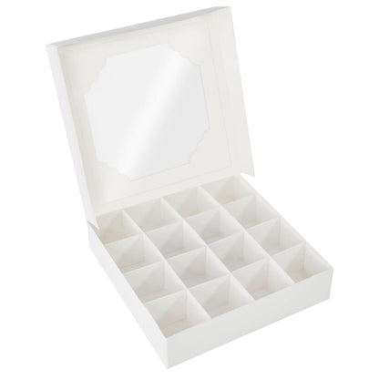 16 Hole Treat Box with Window - Single