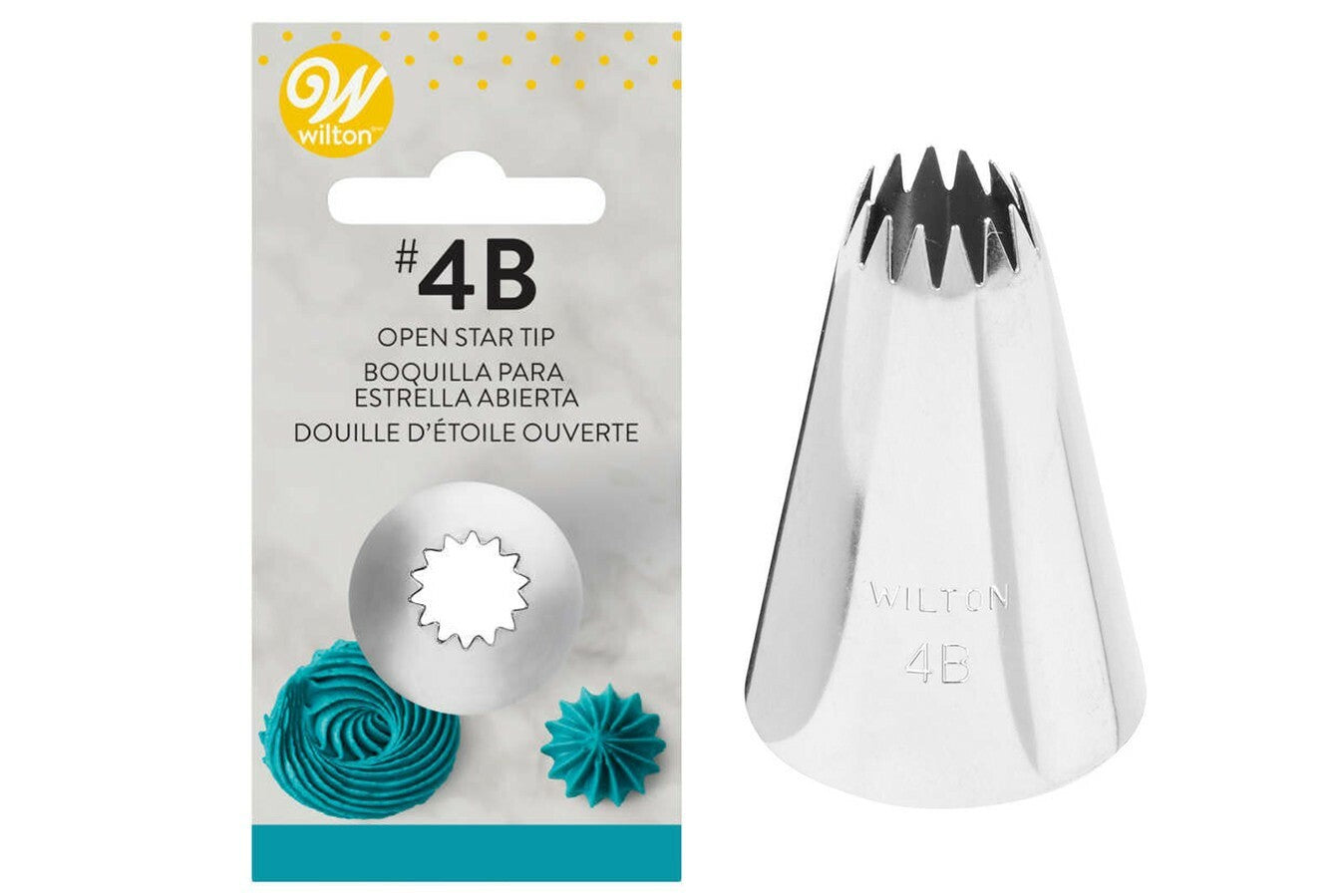 Wilton Nozzle - Large Open Star #4B