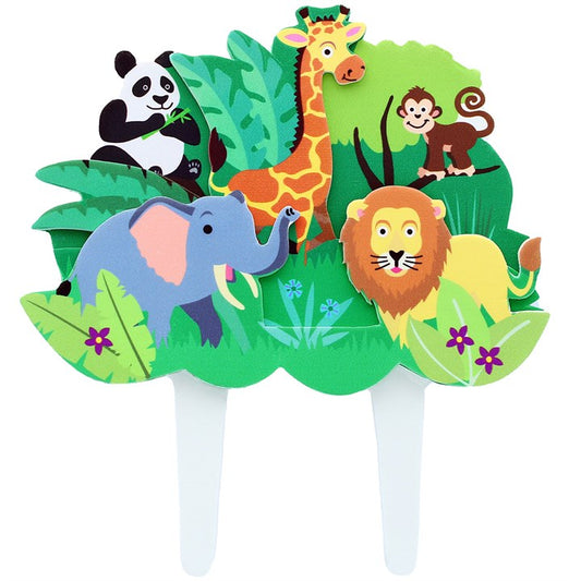 Culpitt Gumpaste Decoration - Jungle Friends Topper