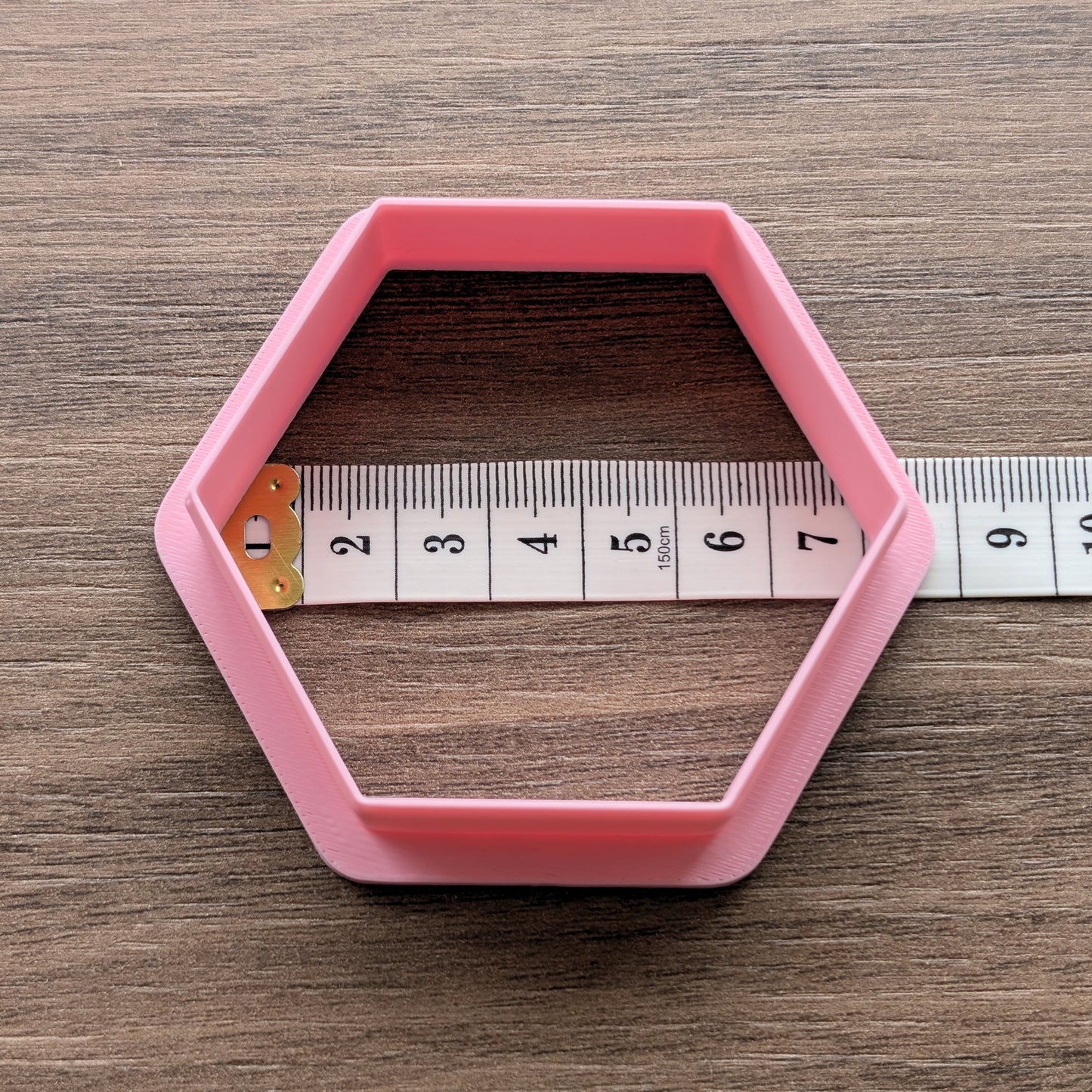 Hexagon Cookie/Fondant Cutters - 4pcs (3cm, 5cm, 7cm & 9cm)