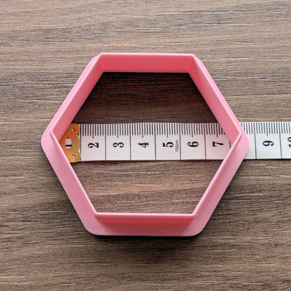 Hexagon Cookie/Fondant Cutters - 4pcs (3cm, 5cm, 7cm & 9cm)
