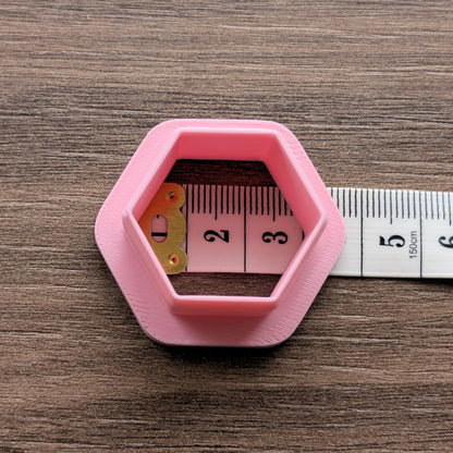 Hexagon Cookie/Fondant Cutters - 4pcs (3cm, 5cm, 7cm & 9cm)