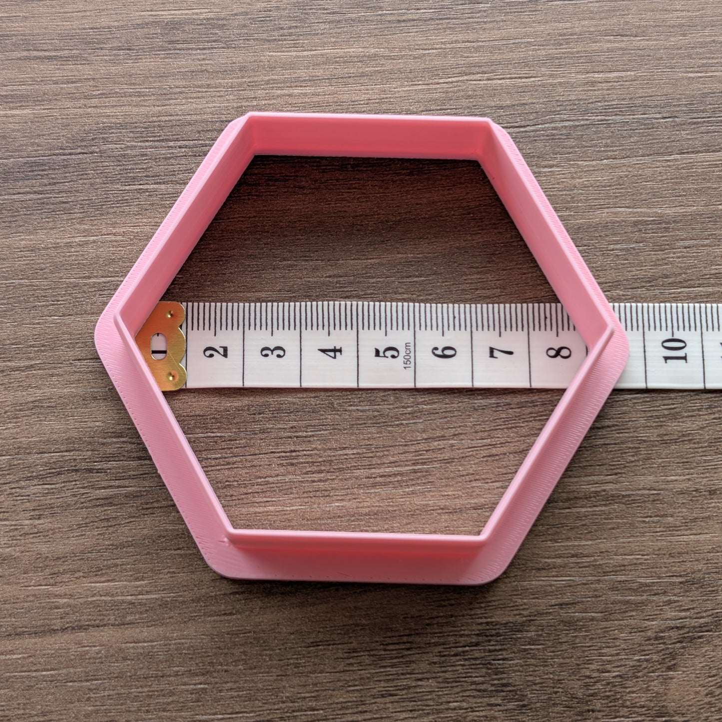 Hexagon Cookie/Fondant Cutters - 4pcs (4cm, 6cm, 8cm & 10cm)